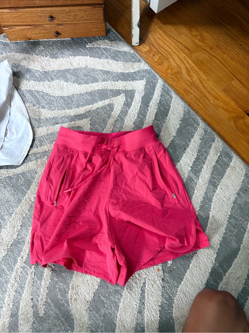 lululemon athletica Hot Pink Athletic Drawstring Shorts